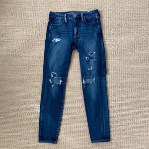 AE ripped skinny jeans